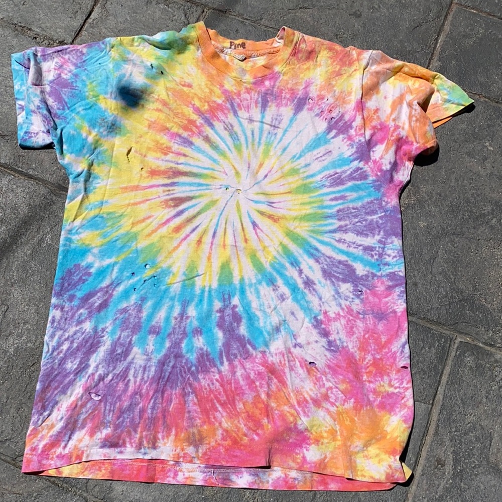 Super soft vintage tie dye tee